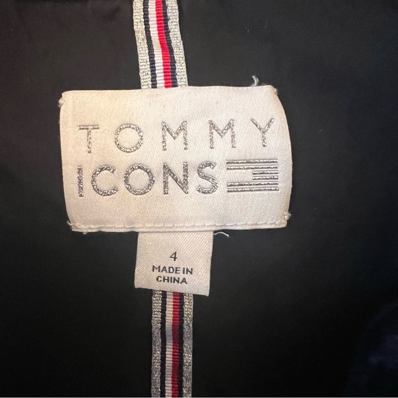 Tommy Hilfiger Black Velvet Bomber Jacket - Picture 7 of 16